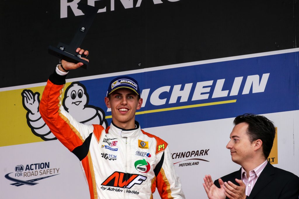 JEREZ (ESP) OCT 16-18 2015 - Final round of World Series by Renault 2015 at Cicuito permanente de Jerez. Harrison Scott #27 AVF. Action. © 2015 Sebastiaan Rozendaal / Dutch Photo Agency / LAT Photographic